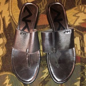 Ann Klein Metallic Sport Sandal